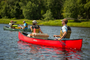 Family-friendly recreational open canoes for sale