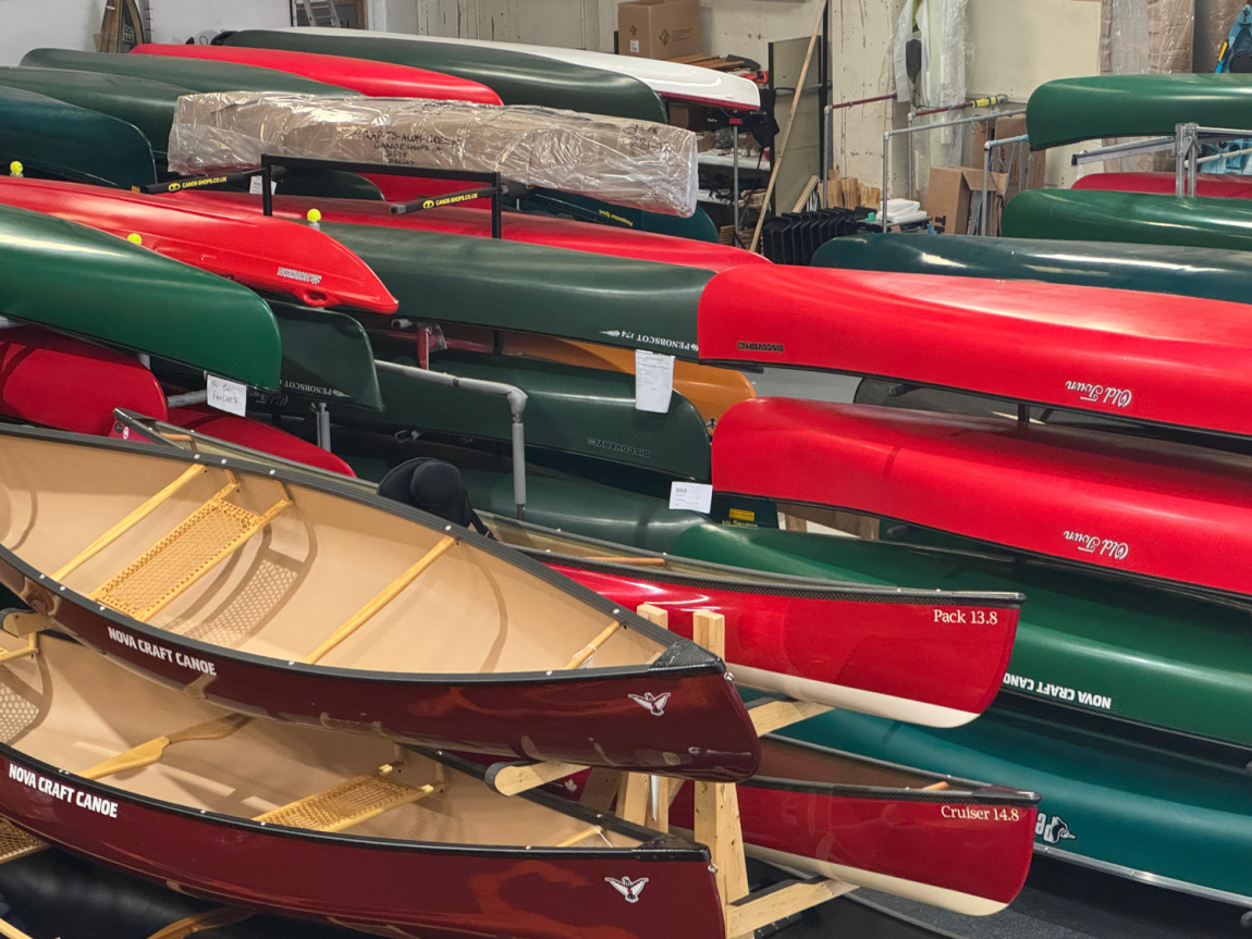 Open Canoes In Stock