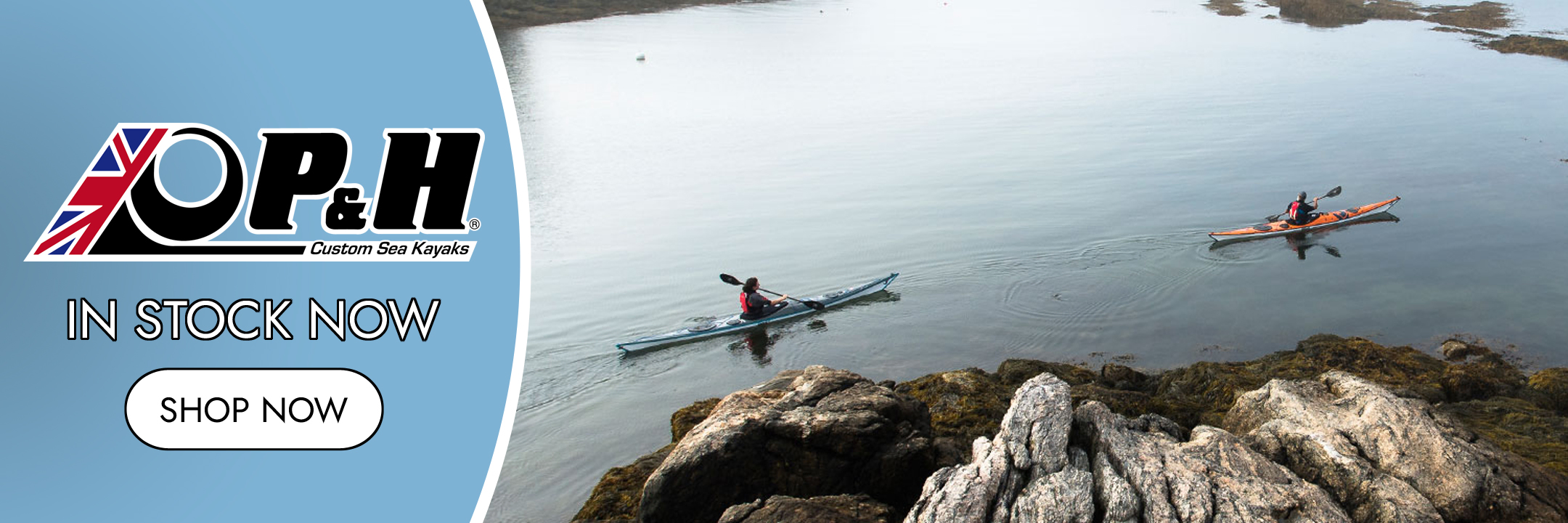 P&H Sea Kayaks at Manchester Canoes