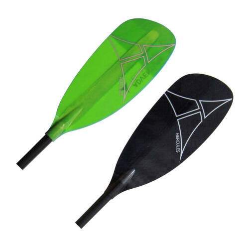 Advanced Technology Paddles Hercules, white water kayaking paddles with a mid-sized blade