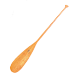 Badger Paddles La Bonga Wooden Open Canoe Paddle Made From Single Piece Cherry Wood In A Beavertail Style 