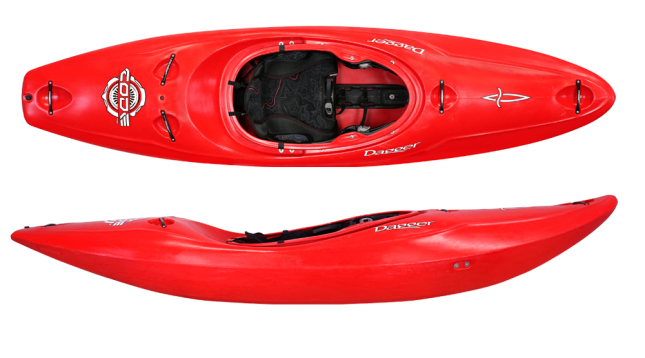 Dagger Code White Water CreekKayak with Creek Spec Outfitting