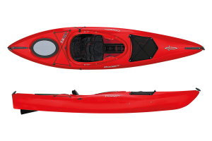 The Dagger Axis E 10.5 agile short touring kayak