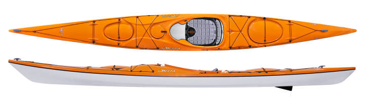 Delta Kayaks 17 Lightweight Sea Kayak constructed of thermoformed ABS plastic