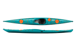 The DSK Unplugged stable plastic sea kayak