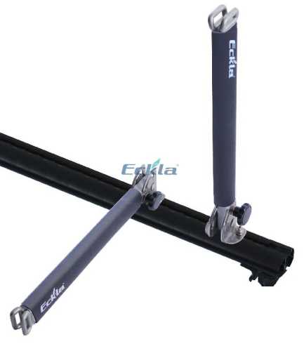 Eckla folding upright bars for transporting kayaks