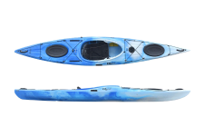 Riot Kayaks Edge 13 in Blue Sky (Blue/White)