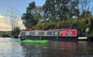 Flat water touring on local river with the Design Kayaks Endless