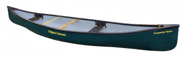 Inside profile of this tough hardwearing triple layer canoe