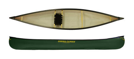 Enigma Canoes RTI 13 solo canoe made of triple layer plastic