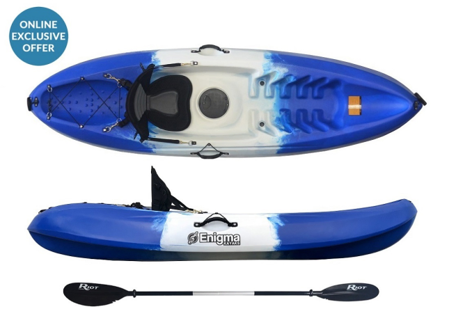 Enigma Kayaks Flow Stable SOT Kayak