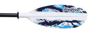 Feelfree Angler Paddle Blue Camo Colour