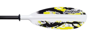 Feelfree Angler Kayak Fishing Paddle Lime Camo