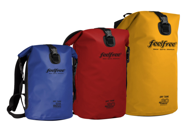 Feelfree Dry Tanks, Available in a range of colours and sizes