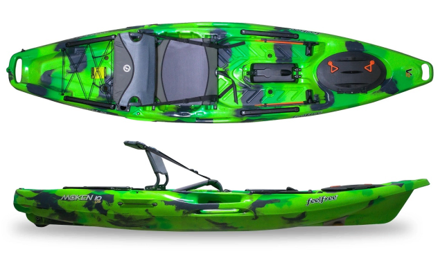 feelfree moken 10 lite angling kayak