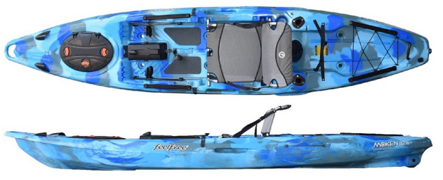 feelfree moken 12.5 stable angling kayak