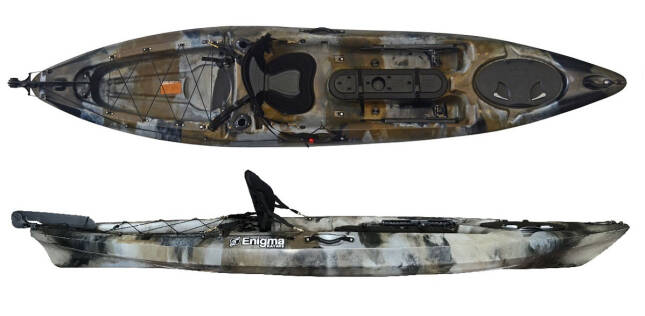 Enigma Kayaks Fishing Pro 12 Angling Kayak