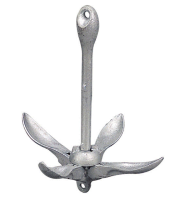 Galvanised Folding Anchor for Kayaks and Canoes