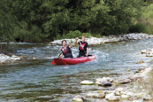 Paddling the Gumotex Palava