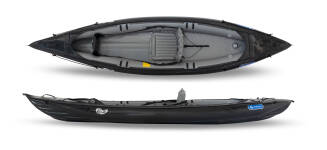 Rush 1 inflatable kayak with dropstitch floor