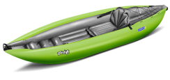 Gumotex Twist 1 inflatable kayak in green