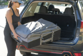 Storing the Hobie iEclipse Board in a car