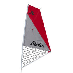 Hobie Kayaks Sailing Kit in Silver and Red Colours