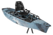 Hobie Pro Angler 12 360XR in Artic Blue Camo. Featuring the 360 Mirage Drive XR and comfortable Vantage Seat, this fishing platform is extremely highly performing