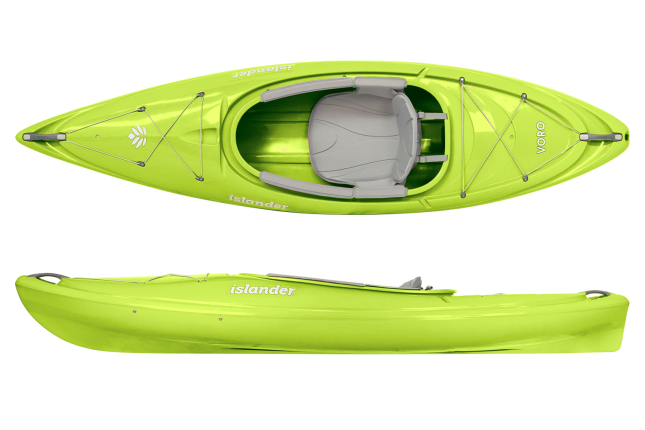 The Islander Voro S nimble recreational kayak