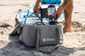 Bixpy Travel Bag, being loaded