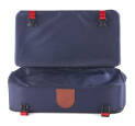 Level Six Voyageur Insulated Canoe Seat Pack in an open positon, easy to instal on a range of canoe seats