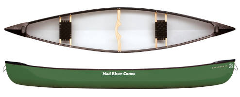 Mad River Explorer 14 TT shown in Spruce Green