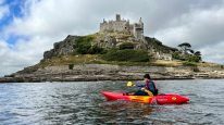 Nomad Sport SOT paddling in Cornwall