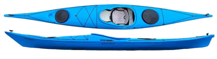 North Shore Aspect compact sea kayak 