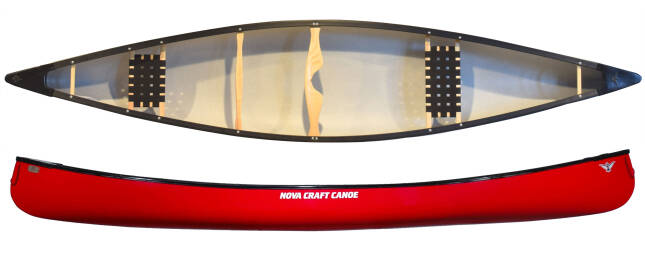 Novacraft Prospector 16 SP3 Canoe in Red Colour 