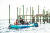 Family fun and paddling on the Ocean Kayaks Malibu PDL