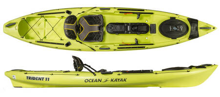 Ocean Kayak Trident 11, compact fishing kayak