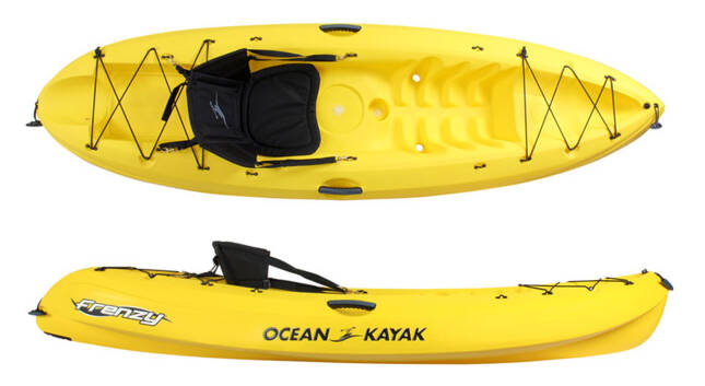 Ocean Kayaks Frenzy Single Seater Sit on Top