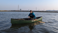 Paddling the Old Town Discovery 119 