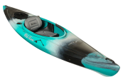 grey 11ft touring kayak with a hatch and rodholder