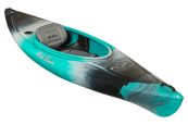 9ft short touring kayak in grey photic