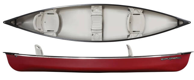 Pelican Canoes Explorer DLX Three Seat Canoe