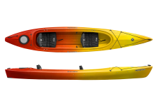 The Perception Prodigy 14.5 Tandem Open Cockpit Touring Kayak