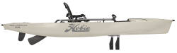 Hobie Pro Angler 14 Ivory Dune with Vantage Seat and 180 Mirage Drive