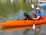 Riot Bayside 12 LV - stable kayak with space for a dog 