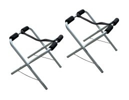 riot/beluga padded folding storage trestles