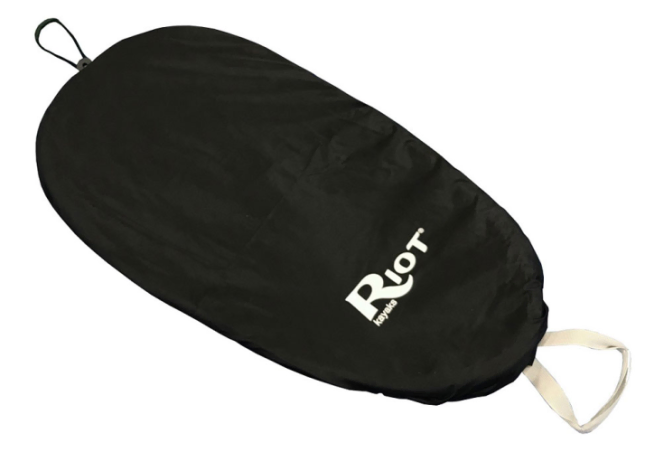 Riot Beluga nylon cockpit cover, for storage and transportation