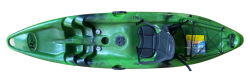 Riot Escape 9 Sit on Kayak Green Black