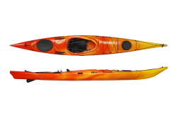 Sunset (Yellow/Orange) Riot Kayaks Edge 15