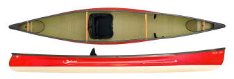 Swift Canoes Pack boat, under 12kg solo canoe and just 13.8ft long